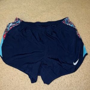 Nike Blue Speckled Dri-fit Shorts